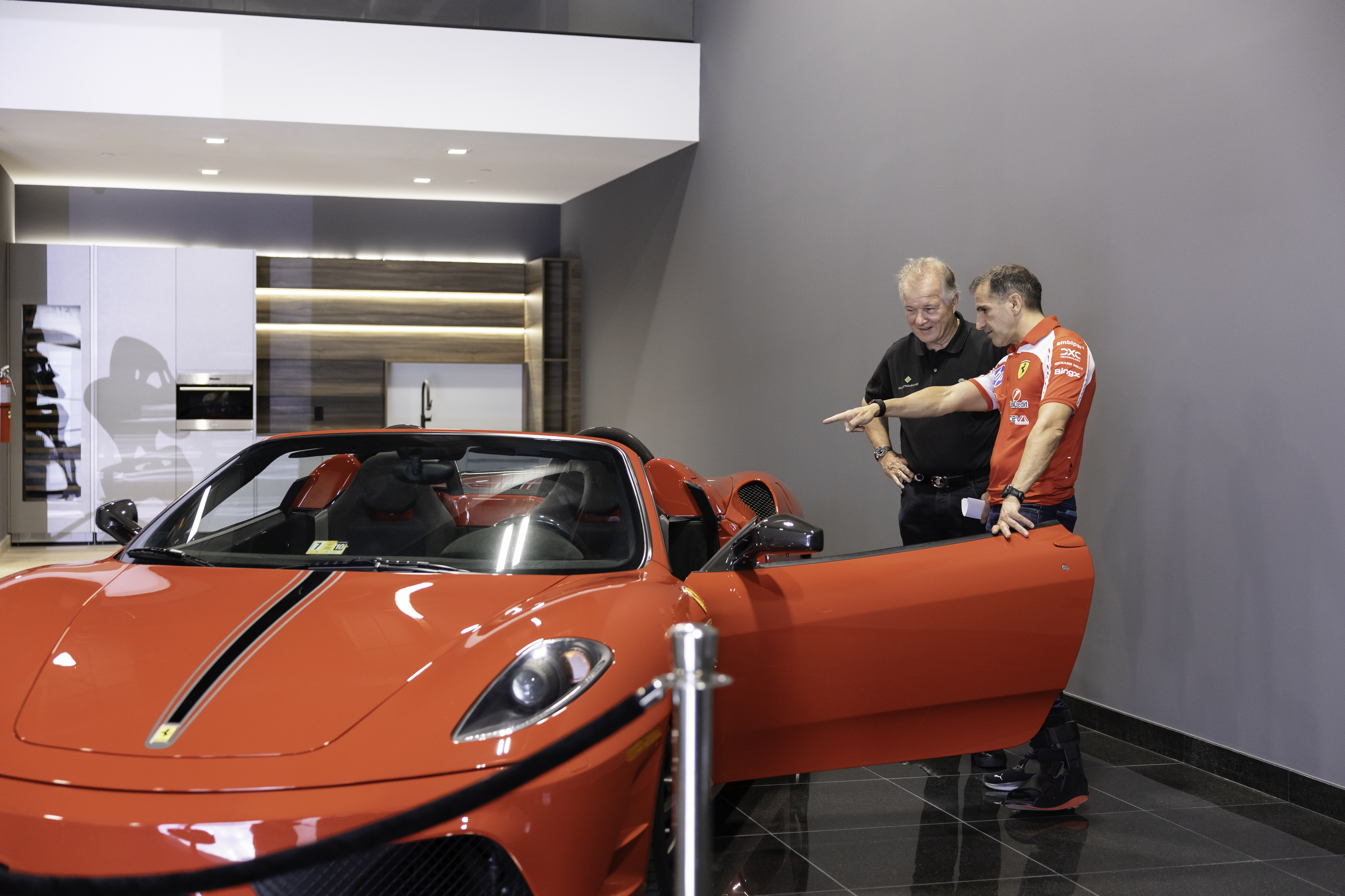 Marc Gené visits CollectionSuites during the 2026 Miami Grand Prix